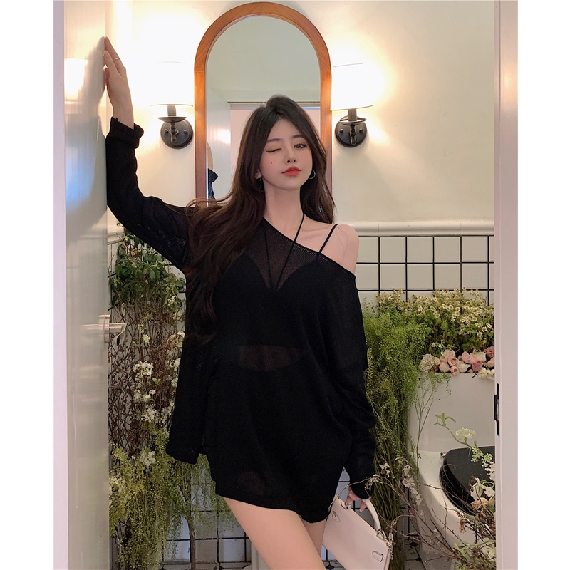 Áo Croptop Trễ Vai Thiết Kế Quyến Rũ Cho Nữ