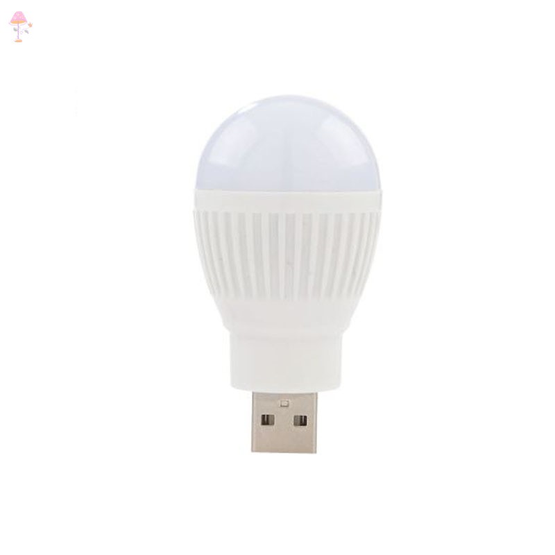 Bóng đèn LED mini 5V 5W tiết kiệm năng lượng cho ổ cắm USB