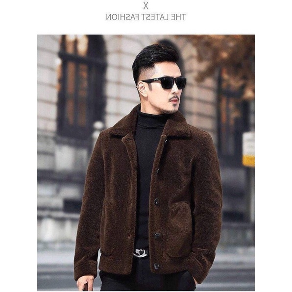 Áo khoác dạ lông kiểu dáng phong cách QCNP3473