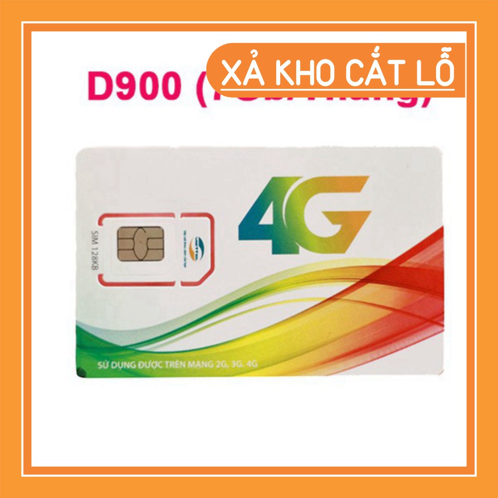 SIÊU ƯU ĐÃI SIM 4G viettel D900 TẶNG 7GB/THÁNG d500 tặng 4gb/tháng mua 1 lần lướt web cả năm SIÊU ƯU ĐÃI