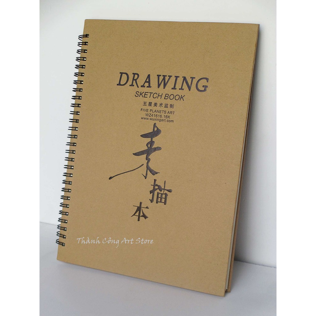 Sổ Sketchbook drawing Ký Họa 160gsm A3, A4