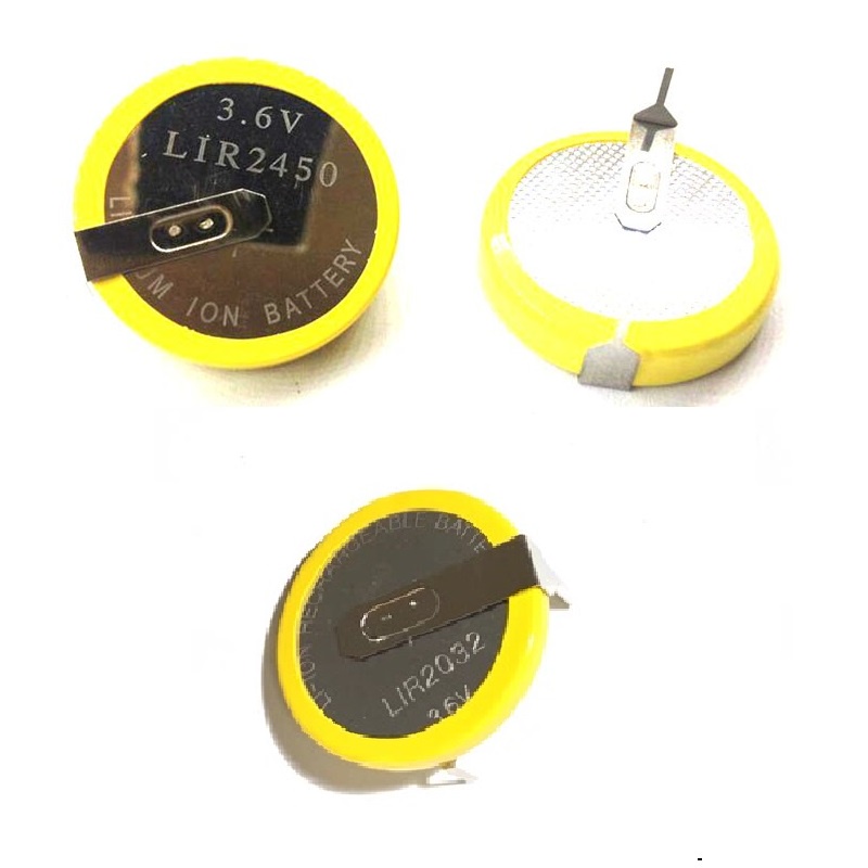 Pin nồi cơm nhật sạc lại được LIR2032 LIR2450 LIR2477 3.6V