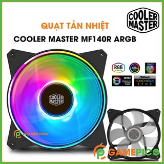 Quạt tản nhiệt case máy tính Cooler Master MasterFan MF140R ARGB Quạt Fan Case 14cm