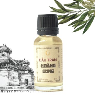 Dầu tràm Huế nguyên chất Hoàng Cung 10ml - 20ml - 30ml - 50ml - 100ml (chai thủy tinh)