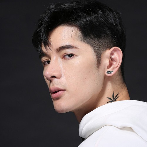 Bông Tai Nam Hình Cánh Titan Ko Đen TT 3263 - 1 Chiếc