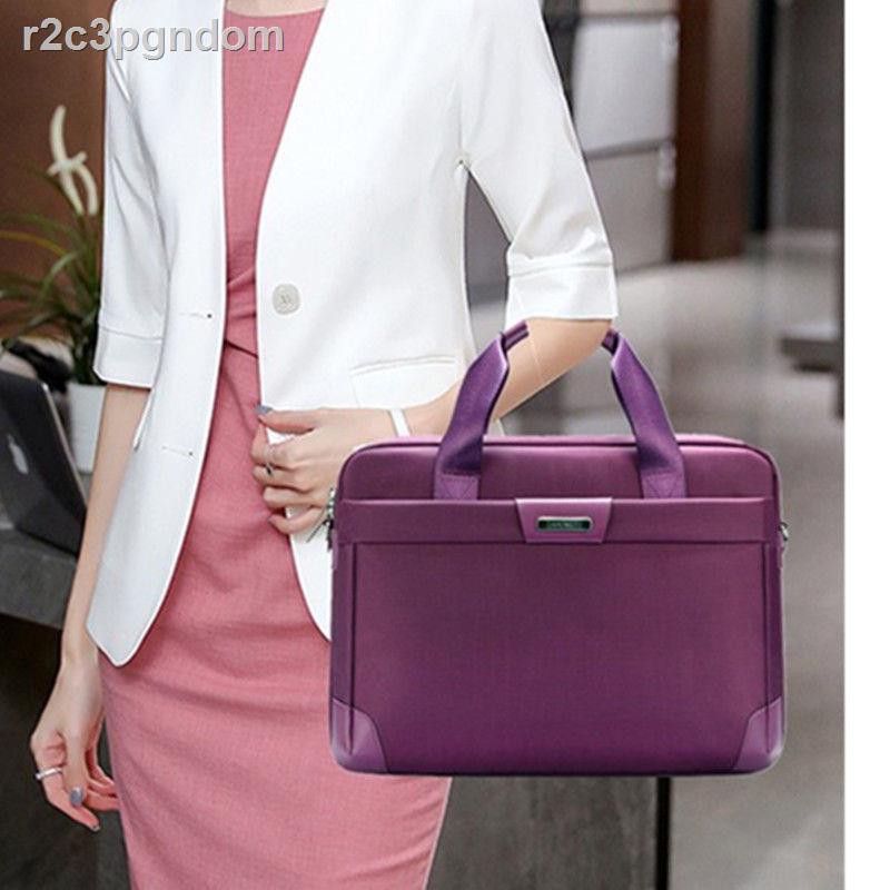 Vải thời trang mới dành cho doanh nhân Oxford di động A4 tập giấy đựng hồ sơ túi tài liệu cặp máy tính nam và nữ | BigBuy360 - bigbuy360.vn
