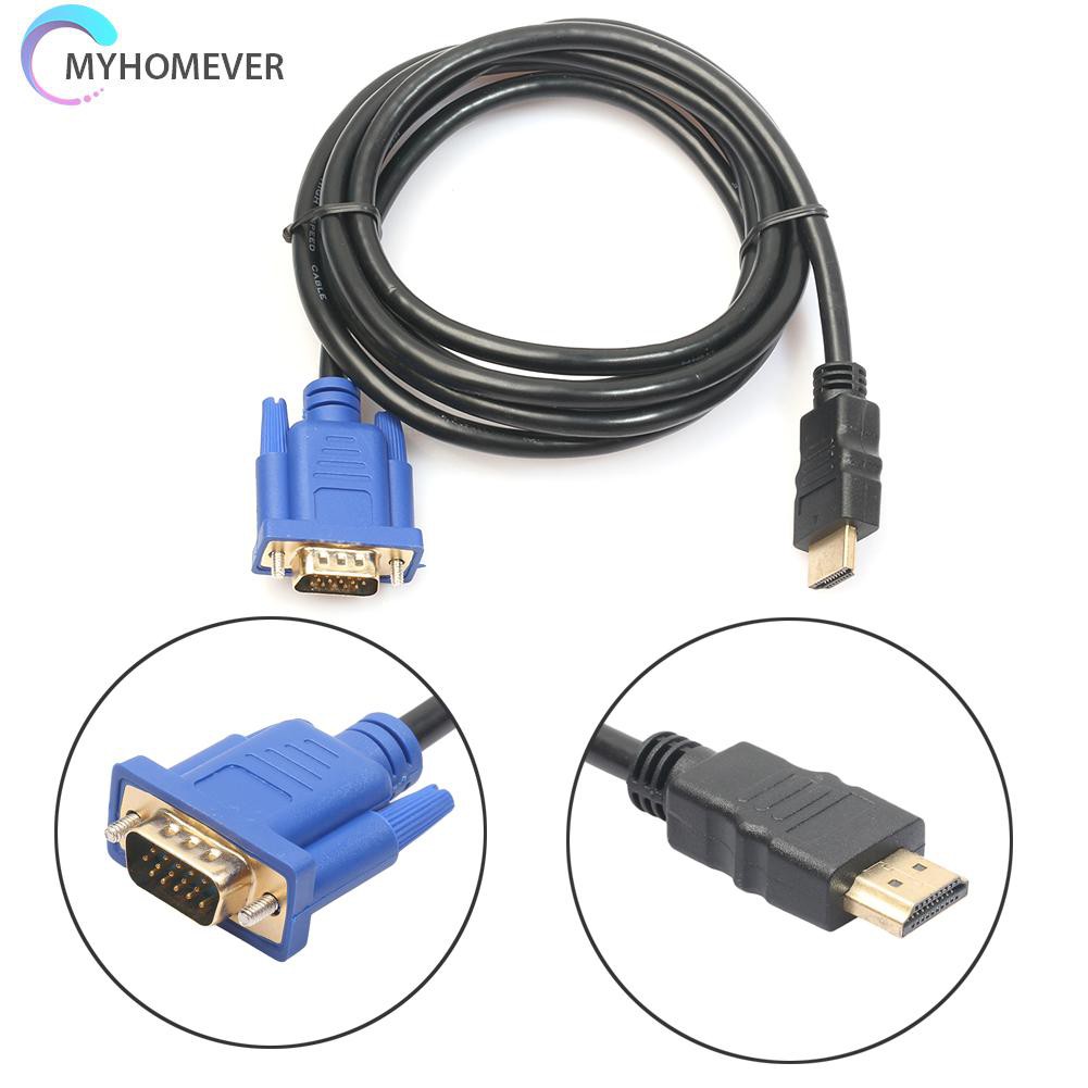 Dây Cáp Chuyển Đổi Hdmi Sang Vga Hd 15pin 1080p 6ft