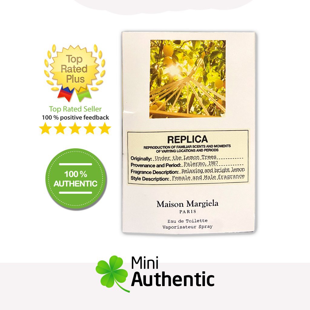 Mini- Mẫu thử nước hoa Replica Under The Lemon Trees 1,2ml