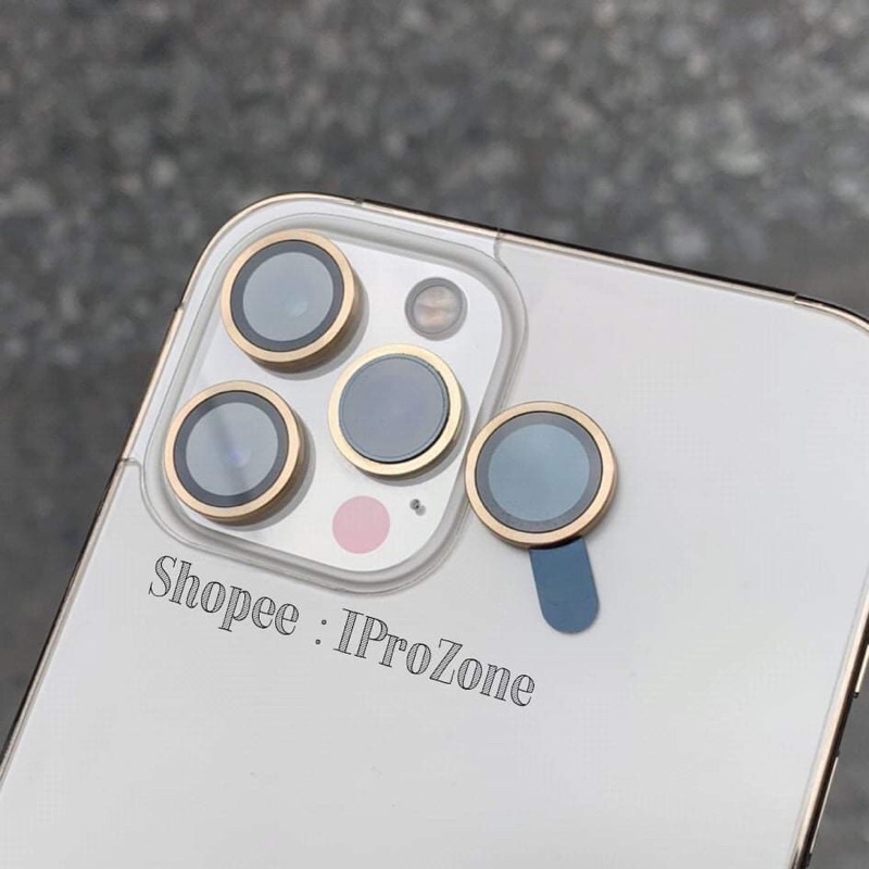 Khung dán bảo vệ 3 mắt camera iPhone 12 , IPhone 12 Pro Max chính hãng Wiwu Lens Camera cao cấp