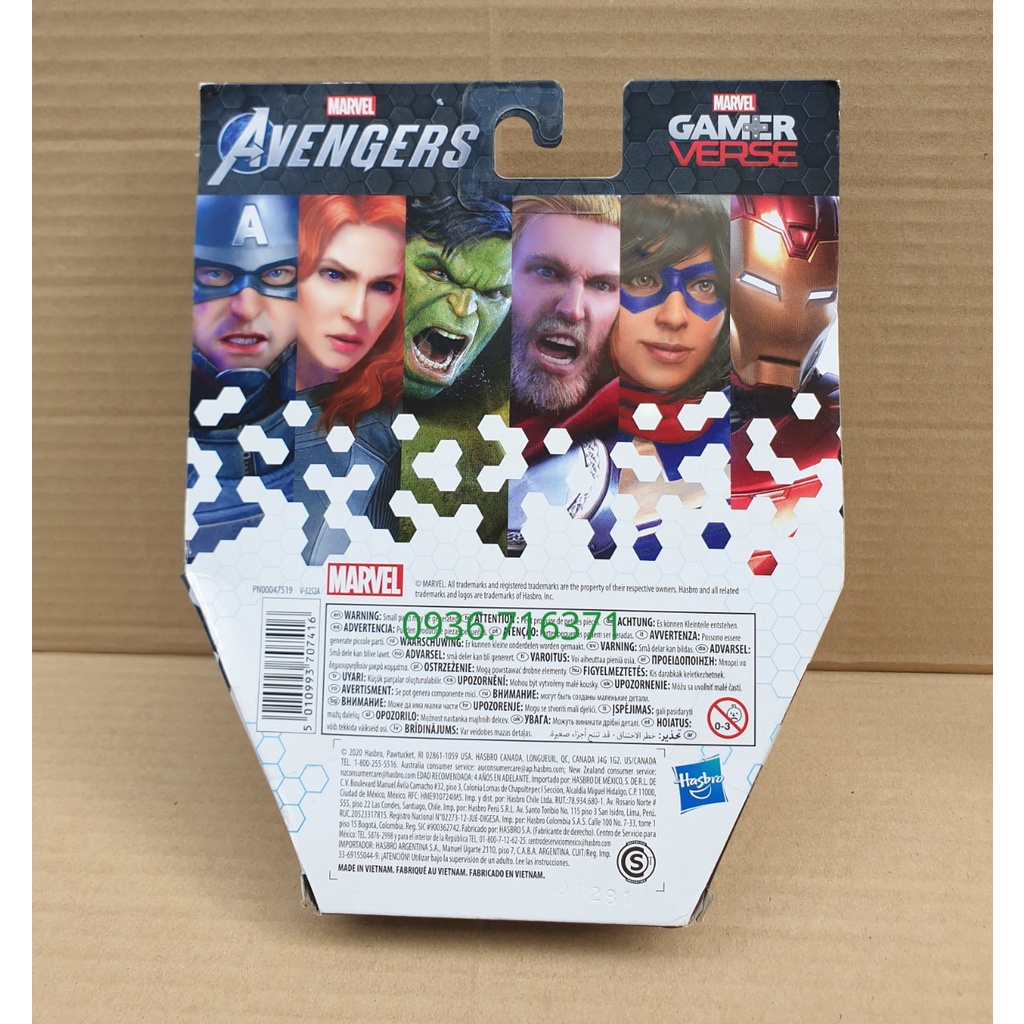 Mô hình nhân vật Marvel Avengers - Captian America