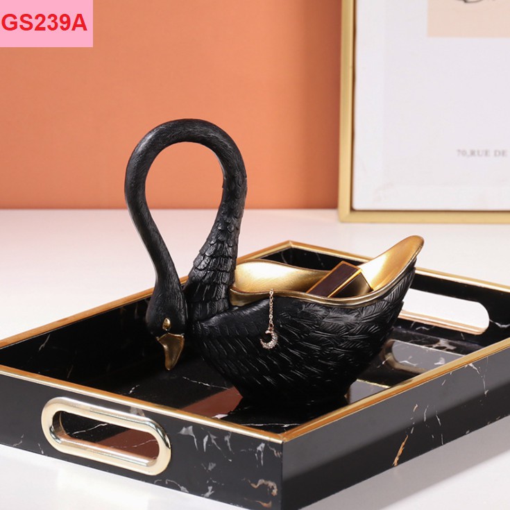Thiên nga trang trí phòng khách, bộ trang trí phòng khách GS239