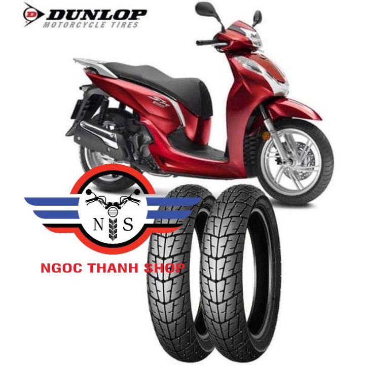 Cặp Lốp Dunlop trước 100/80/16 sau 120/80/16  cho SH SH125 SH 150 SH150i - ngocthanh_shop