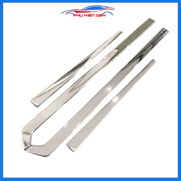 Bộ ốp nẹp sườn CRV 2018-2019-2020-2021-2022 mạ crom trang trí làm đẹp xe
