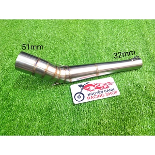 Co nối pô độ 32-51mm cho xe máy