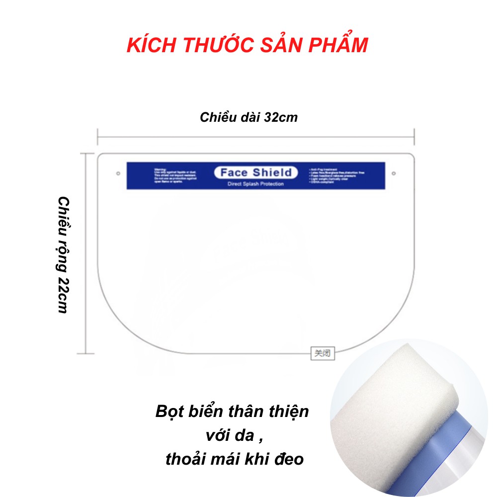 Kính chống giọt bắn bảo hộ chống dịch trong suốt an toàn không mờ TIME HOME