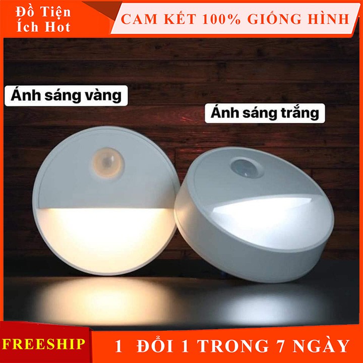 Đèn Led cảm ứng thông minh gắn tường, tự động sáng bảo hành lỗi 1 đổi 1