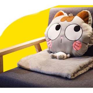 Bộ chăn gối văn phòng hình thú- shopna