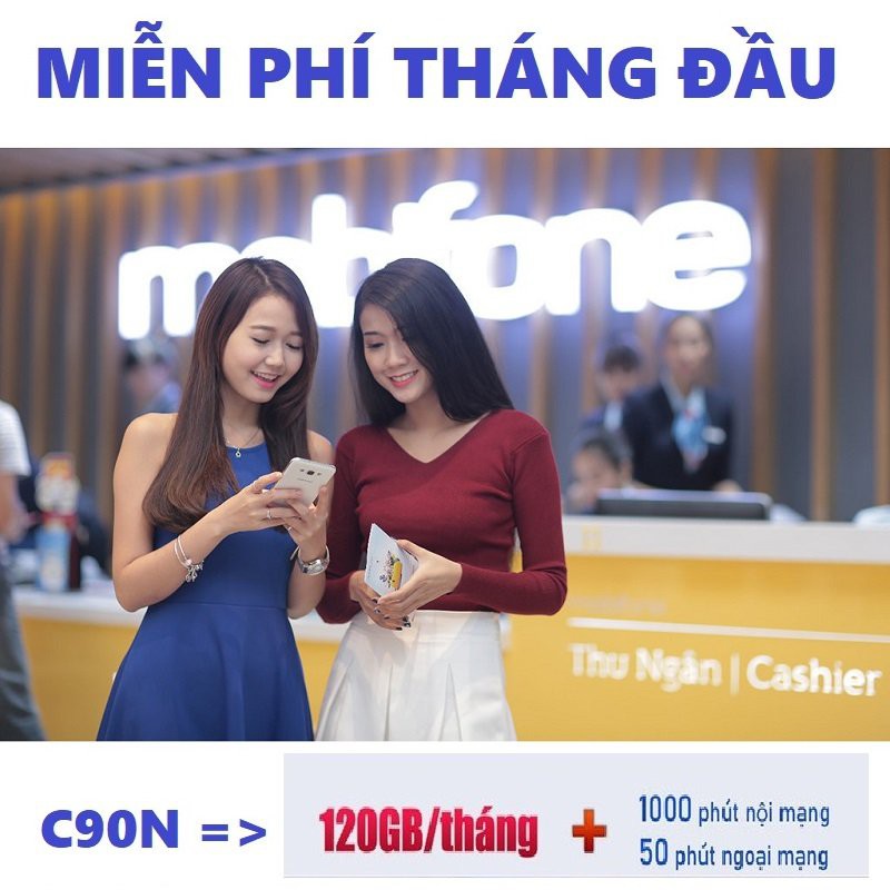 KM SIÊU KHỦNG SIM 4G MOBIPHONE C90N TẶNG 4GB TRUY CẬP TỐC ĐỘ CAO MỖI NGÀY, GỌI NỘI MẠNG MIỄN PHÍ CẢ THÁNG