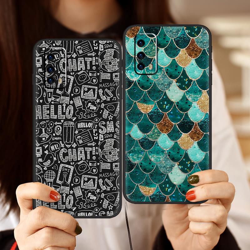 Ốp điện thoại TPU mềm màu nhám thời trang họa tiết mới cho VIVO IQOO Z1X 5G