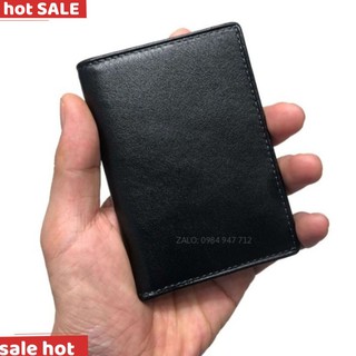 Ví mini card cao cấp Adam VD57 chất liệu da 100% cao cấp- đựng tối da 12 loại thẻ cầm tay nam nữ Bảo Hành 12 tháng