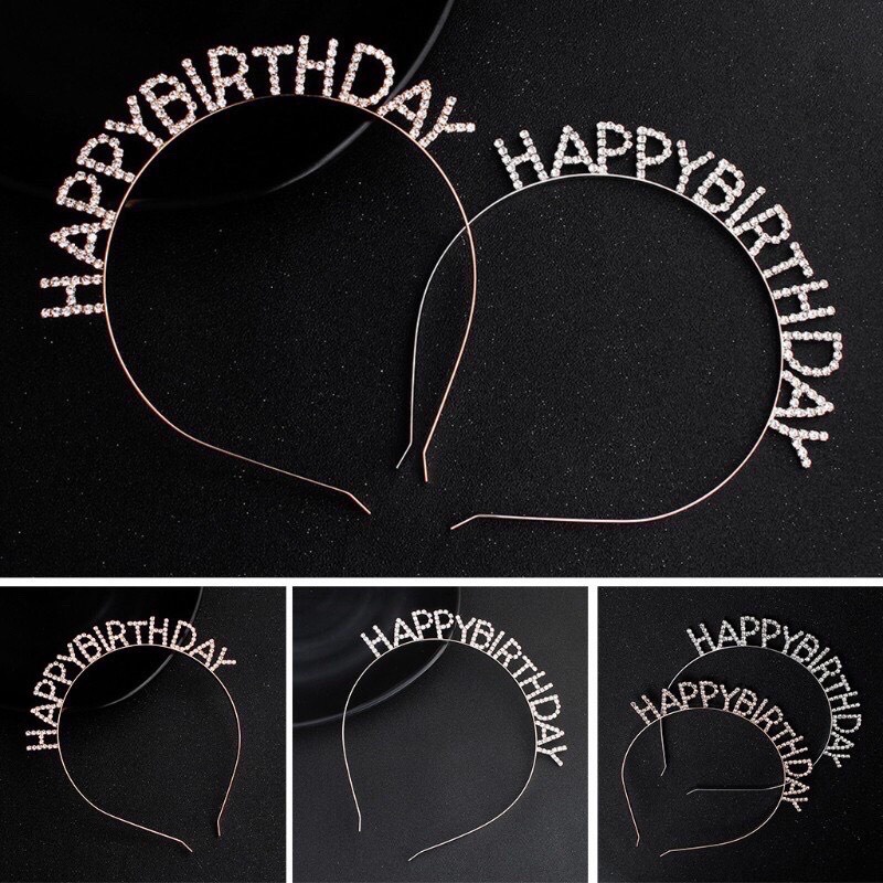 BỜM ĐÁ PHỤ KIỆN TRANG TRÍ SINH NHẬT SINH NHẬT HAPPY BIRTHDAY