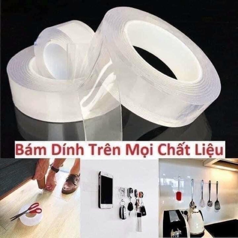 BĂNG KEO SIÊU DÍNH TRONG 3m