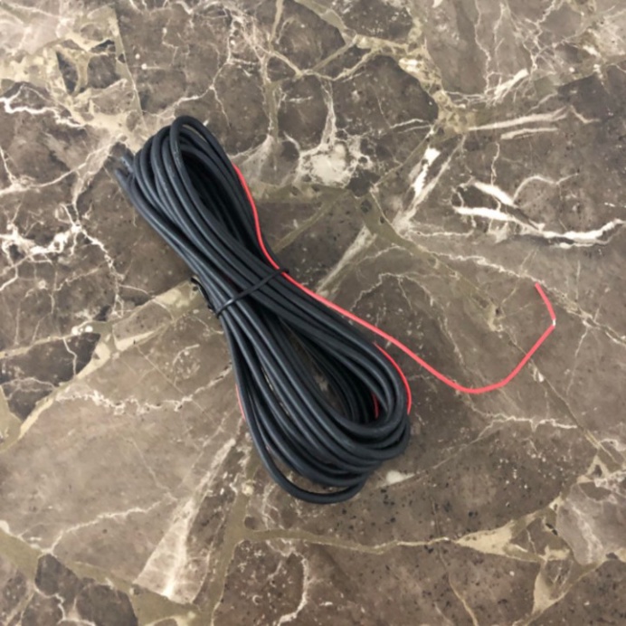 Dây nguồn camera hành trình Phisung, 4 chân kết nối camera hành trình và camera lùi dài 5m: HK-CX080