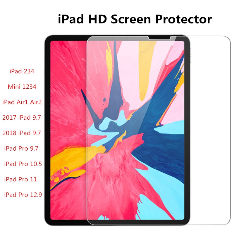 For All iPads HD Clear Screen Protector Transparent Soft HD Screen Film