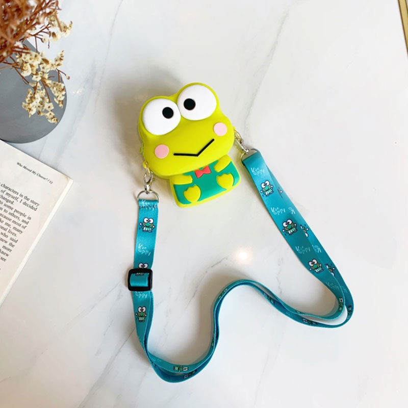 [Kacily]Sophia Kids Messenger Túi và Totes và Túi silicone hoạt hình