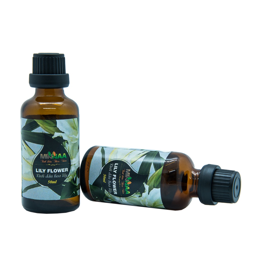 Tinh dầu hoa Lily 50ml, Tinh dầu xông phòng thương hiệu Minnaa nhập khẩu Ấn Độ có kiểm định nguồn gốc
