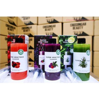 Sữa Rửa Mặt Thải Độc Rau Củ Super Vegitoks Cleanser
