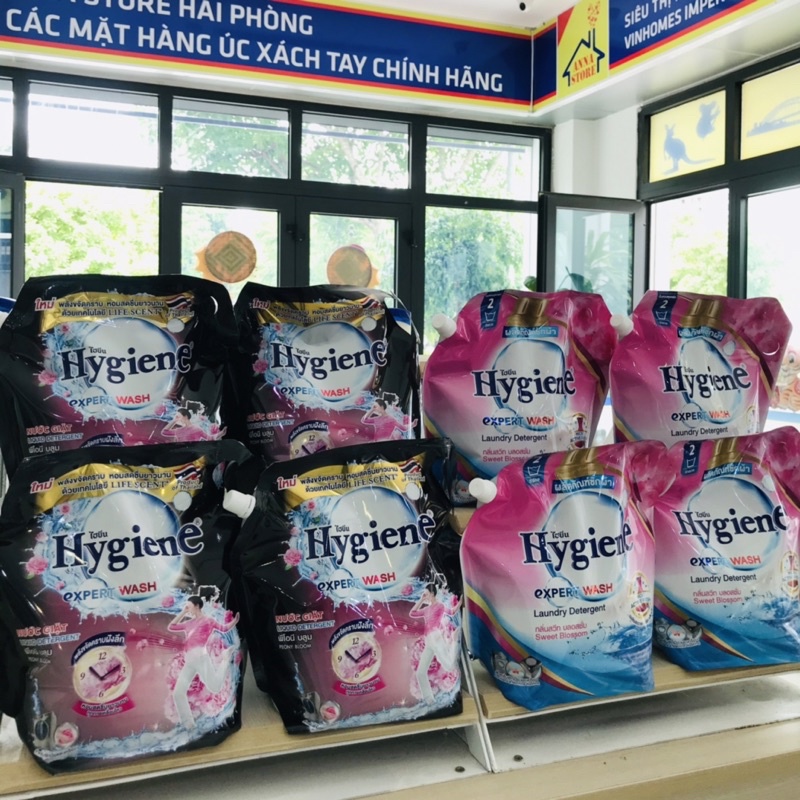 Nước giặt xả vải Hygiene Thái Lan 1.8L