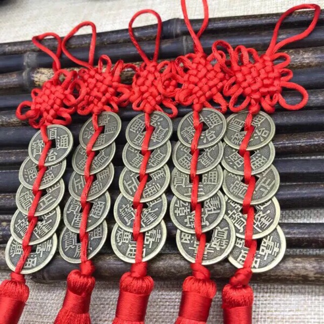 Combo 2 Dây xu ngũ đế chiêu tài hút lộc