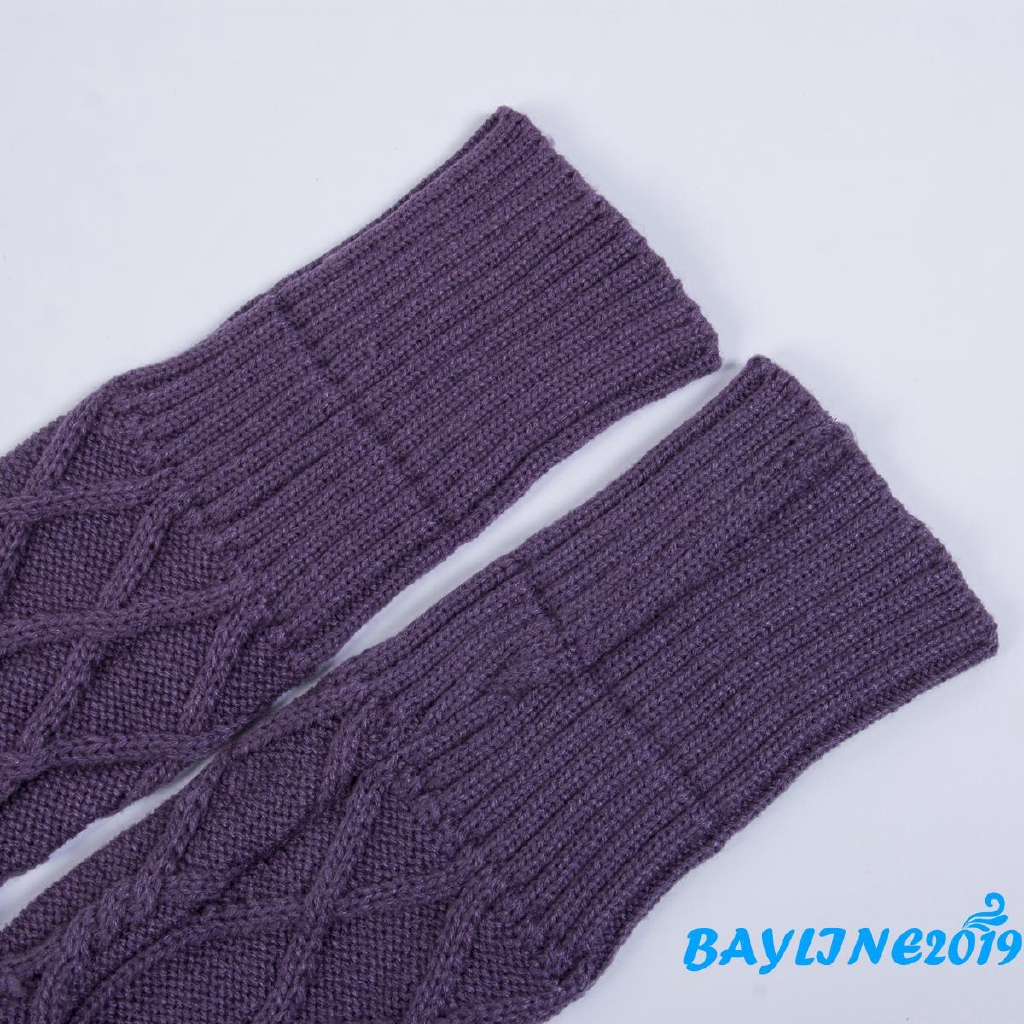 Tất Len Nữ Cổ Cao Co Giãn Thời Trang 2018