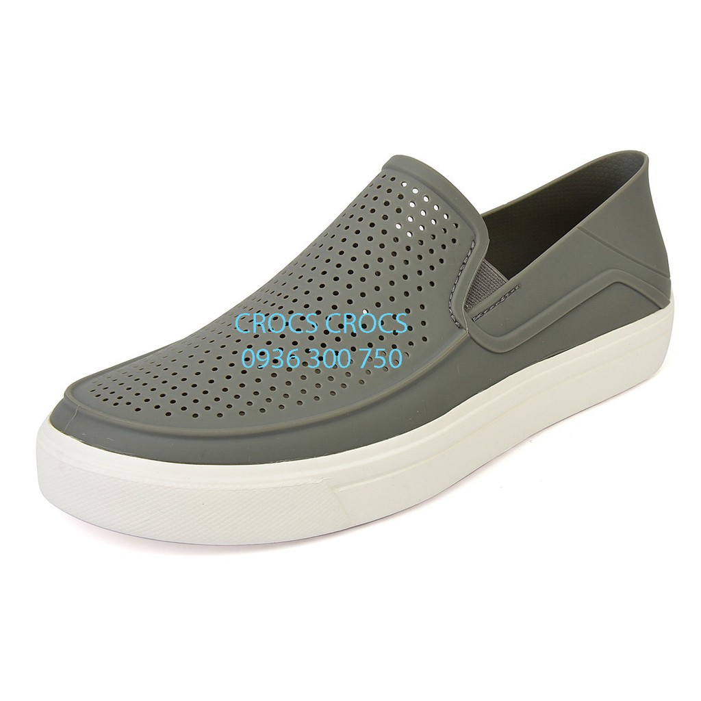 GIÀY NHỰA CITILANE ROKA SLIP ON CHO NAM MÀU XÁM | BigBuy360 - bigbuy360.vn