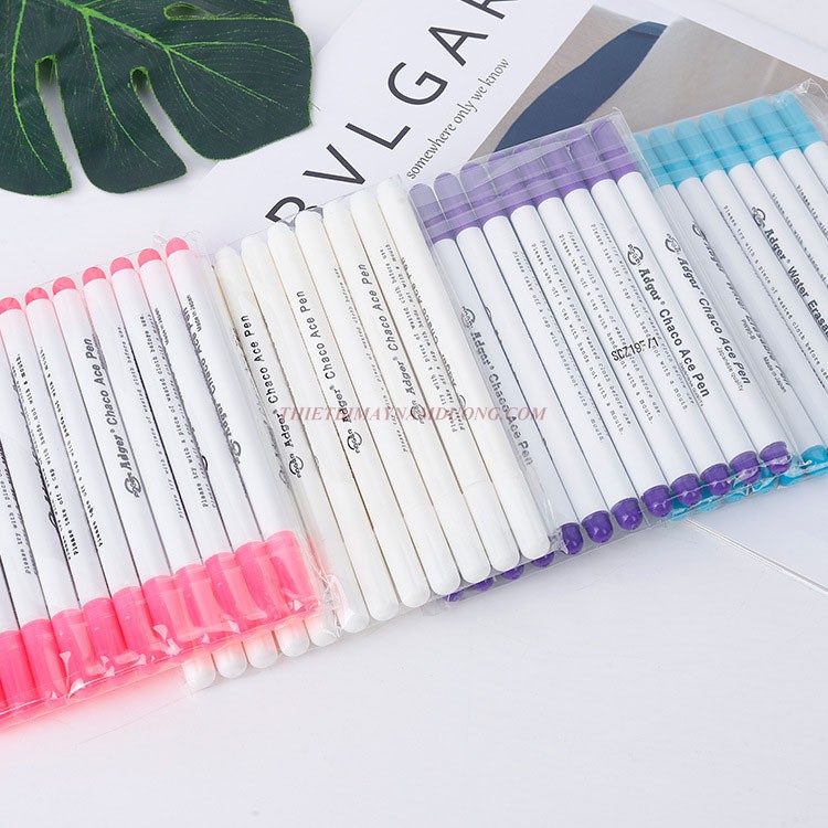 Bút vẽ bay sau giặt hoặc ủi bằng hơi nước  3 màu vỉ 12 cây