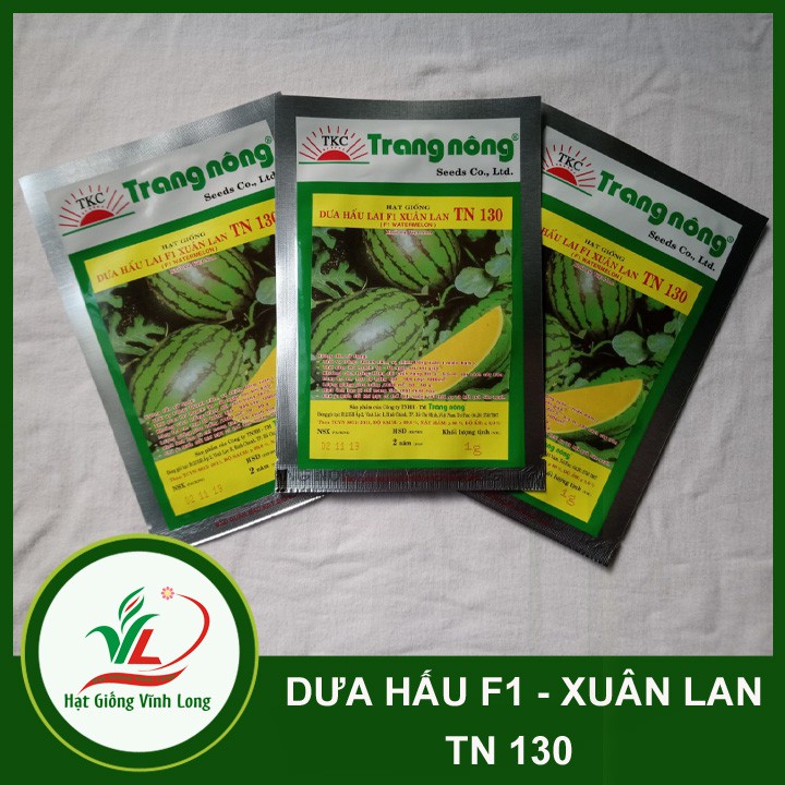 Hạt giống Dưa hấu F1 _ Xuân Lan TN 130 - 1g