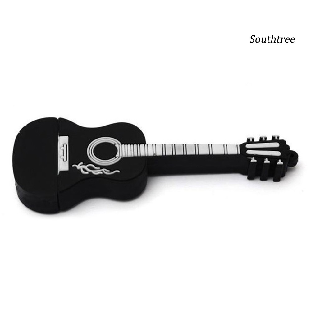 【Ready stock】Mini Guitar Shape 1/2TB USB 2.0 Flash Drive U Disk Data Storage Thumb Stick