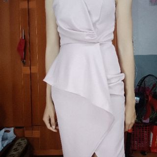 Đầm body phối lưới