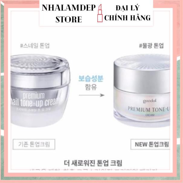 ( TO)Kem chiết xuất ốc sên Goodal Premium Snail Tone Up Cream Korea