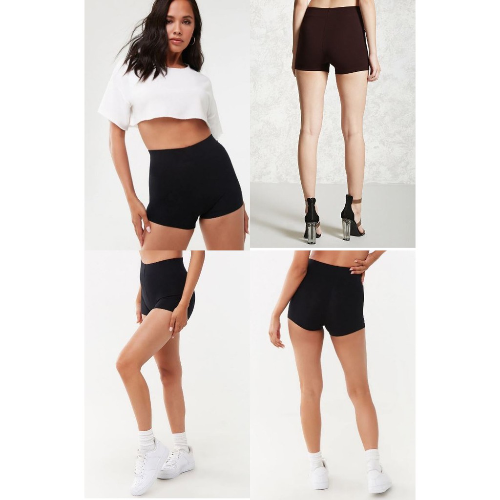 🔥 07.23 RESTOCK 🔥 Quần biker ngắn F21 hot shorts tập gym, quần đùi váy F21 lưng cao