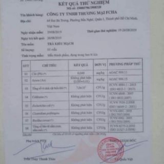 Trà kiều mạch Fcha