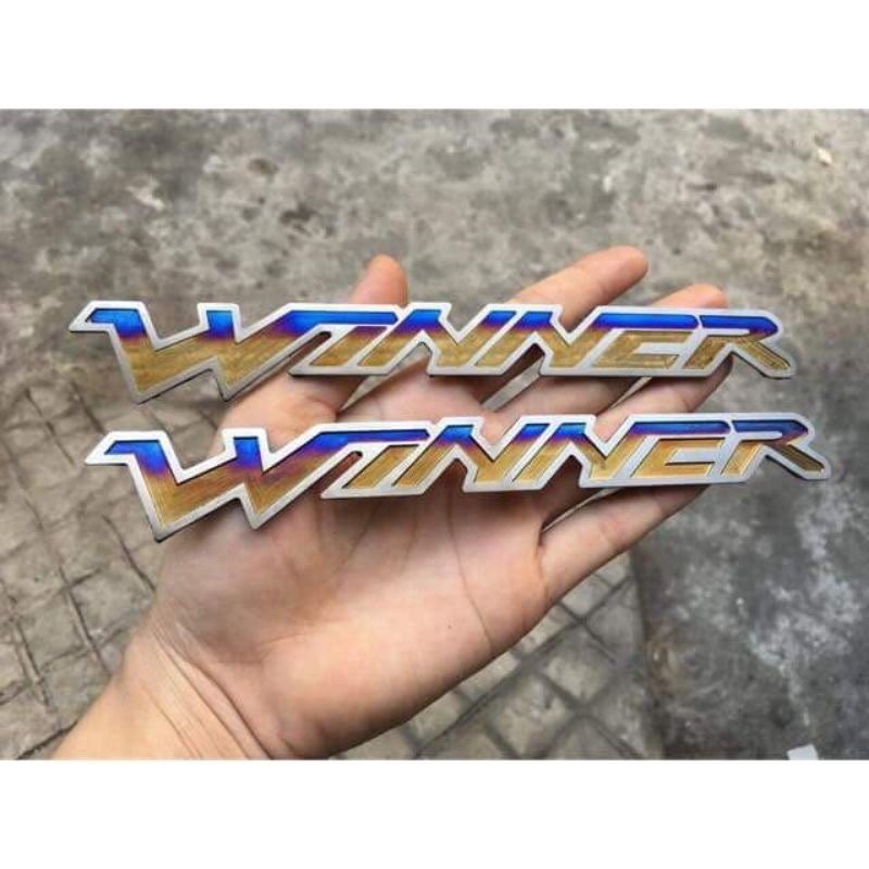 Cặp Chữ Nổi Titan Winner X/Winner V1 /EXCITER /Satria
