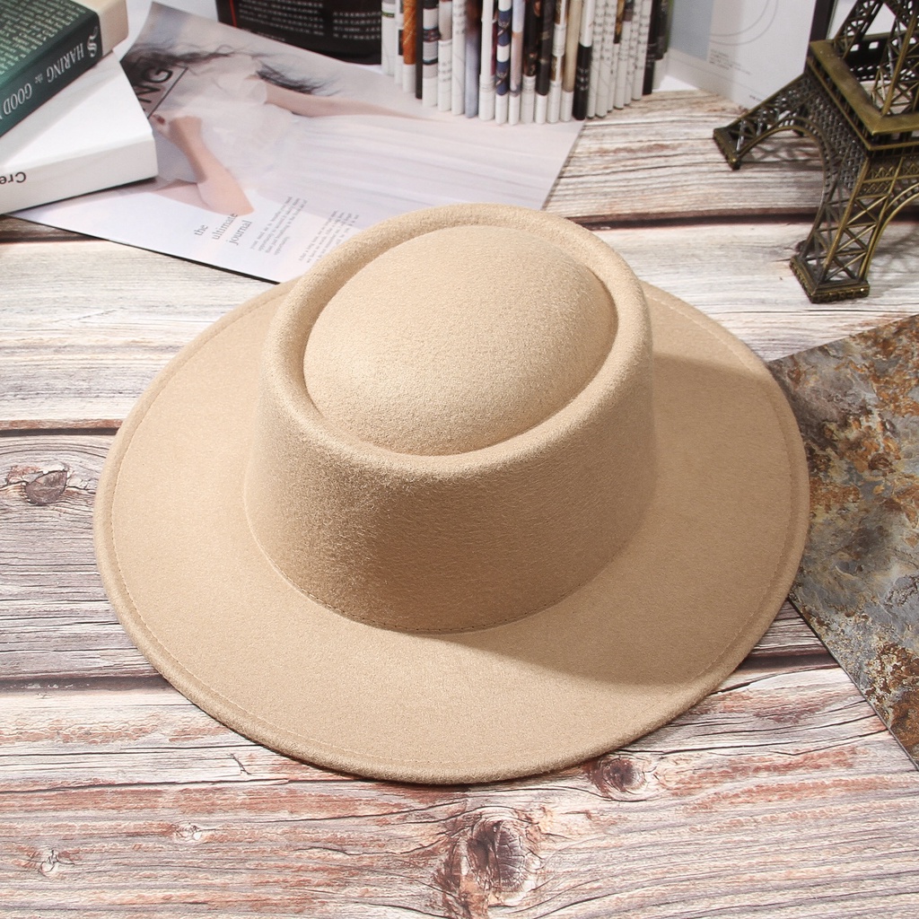 Mũ Rộng Vành Phong Cách Vintage Có 9 Màu Lựa Chọn