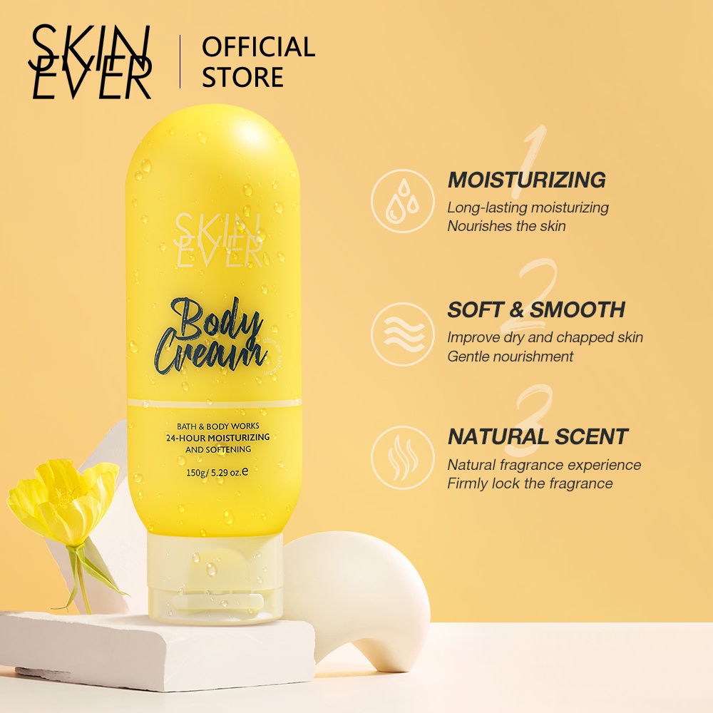 Kem dưỡng thể SKIN EVER chiết xuất dầu dừa 150g