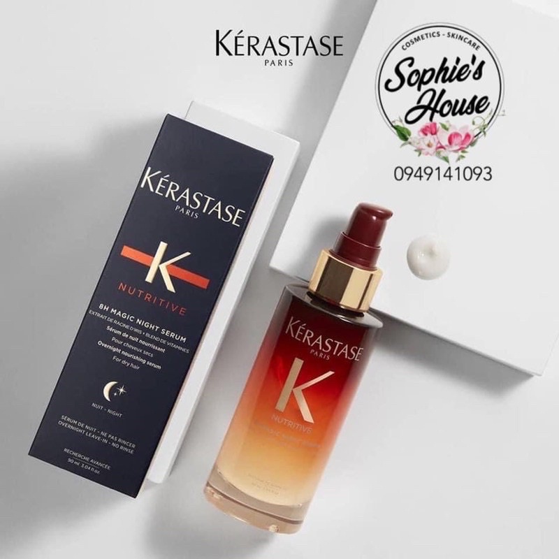Serum dưỡng tóc ban đêm Kerastase Nutritive 8h Magic Night Serum