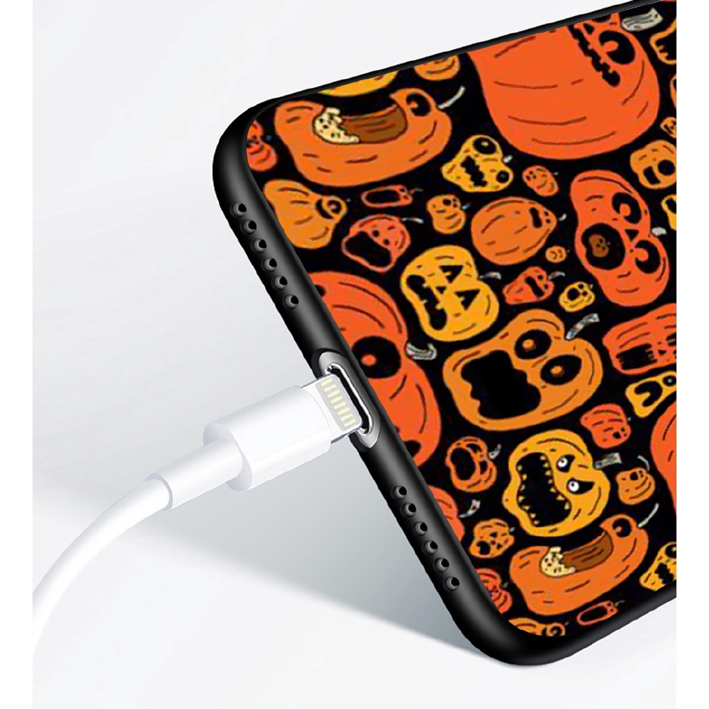 Ốp điện thoại dẻo họa tiết hoạt hình bí ngô Halloween độc đáo cho OPPO A1K A5 A9 2020 REALME 2 A5 3 5 PRO X LITE