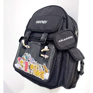 Balo Basic Backpack Degrey ss2 cực chất || Hany shop