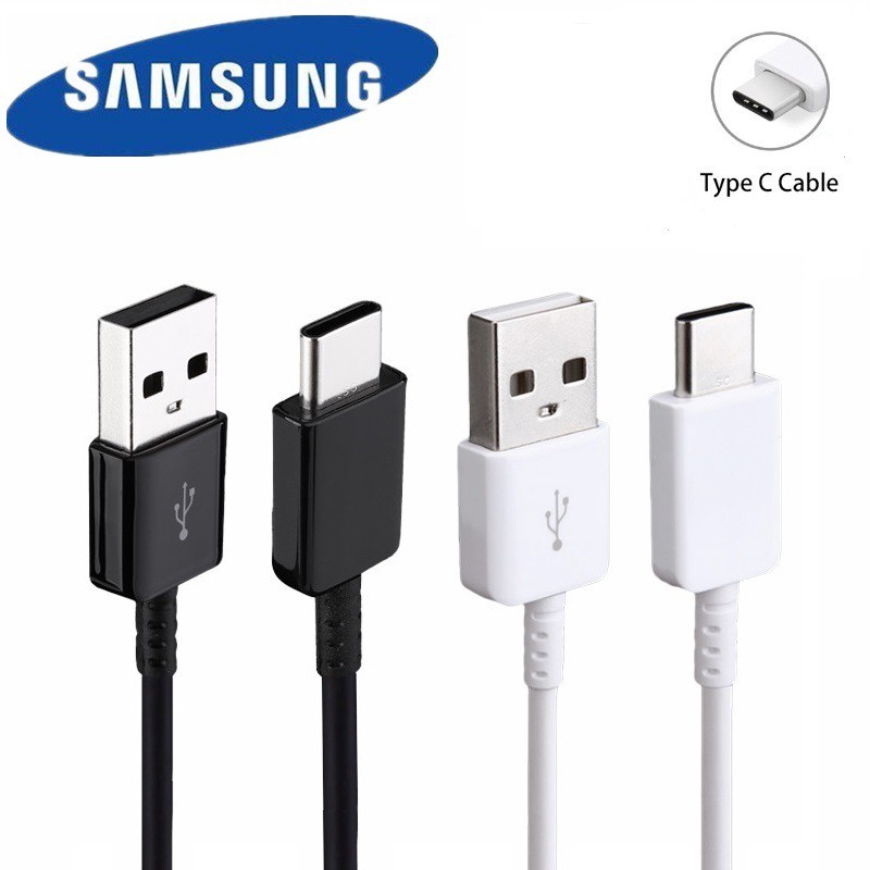 Dây Cáp Sạc Nhanh Loại C Dành Cho Samsung Galaxy S8 S9 Plus S10 Note 8 9 10 A3 A5 A7 2017