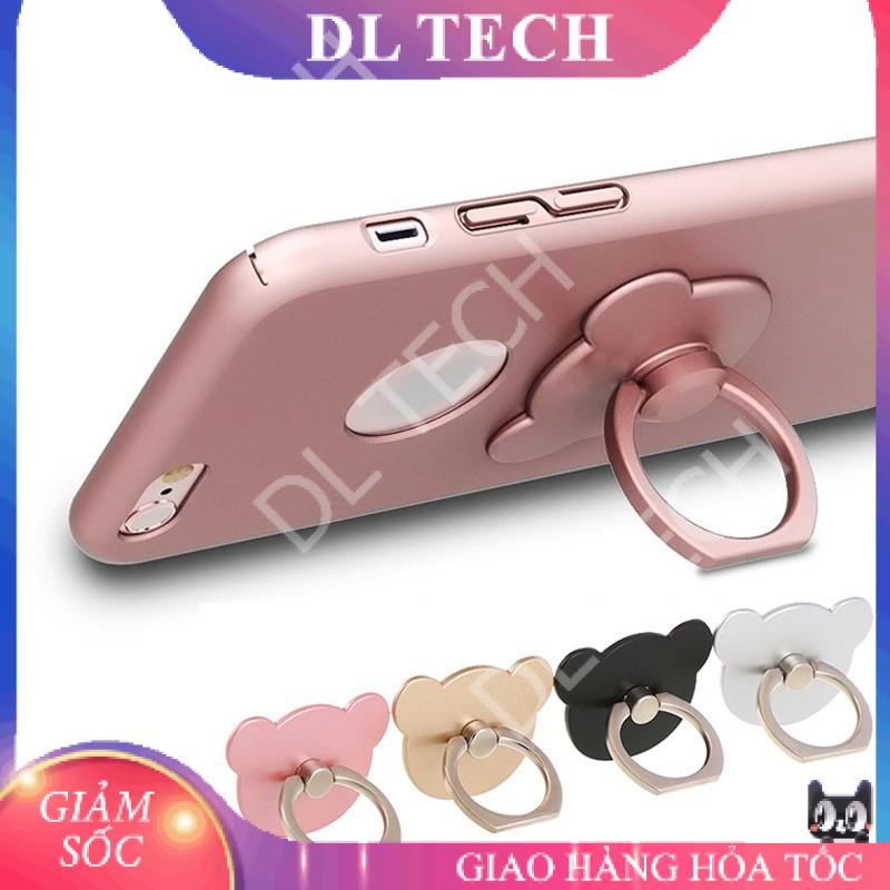 Giá đỡ điện thoại dạng nhẫn hình gấu DL TECH